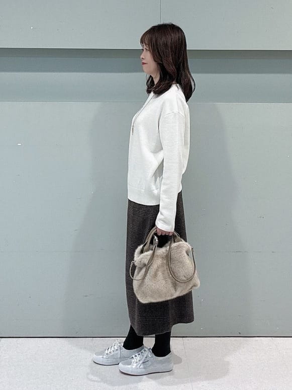 makiさんの「UNTITLED｜【はっ水機能/フード取り外し可/防寒】ロングダウンコート」を使ったコーディネート