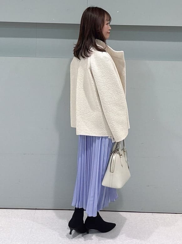 makiさんの「UNTITLED｜◆【フォーマル/洗える】ボウタイ プリーツワンピース」を使ったコーディネート