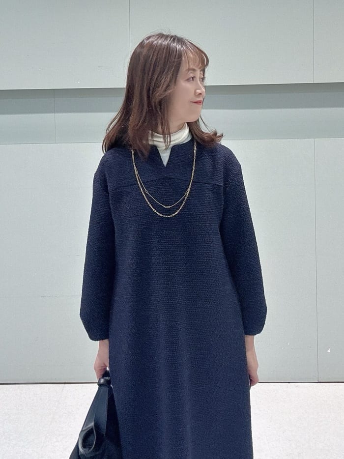 makiさんの「UNTITLED｜【はっ水機能/フード取り外し可/防寒】ロングダウンコート」を使ったコーディネート
