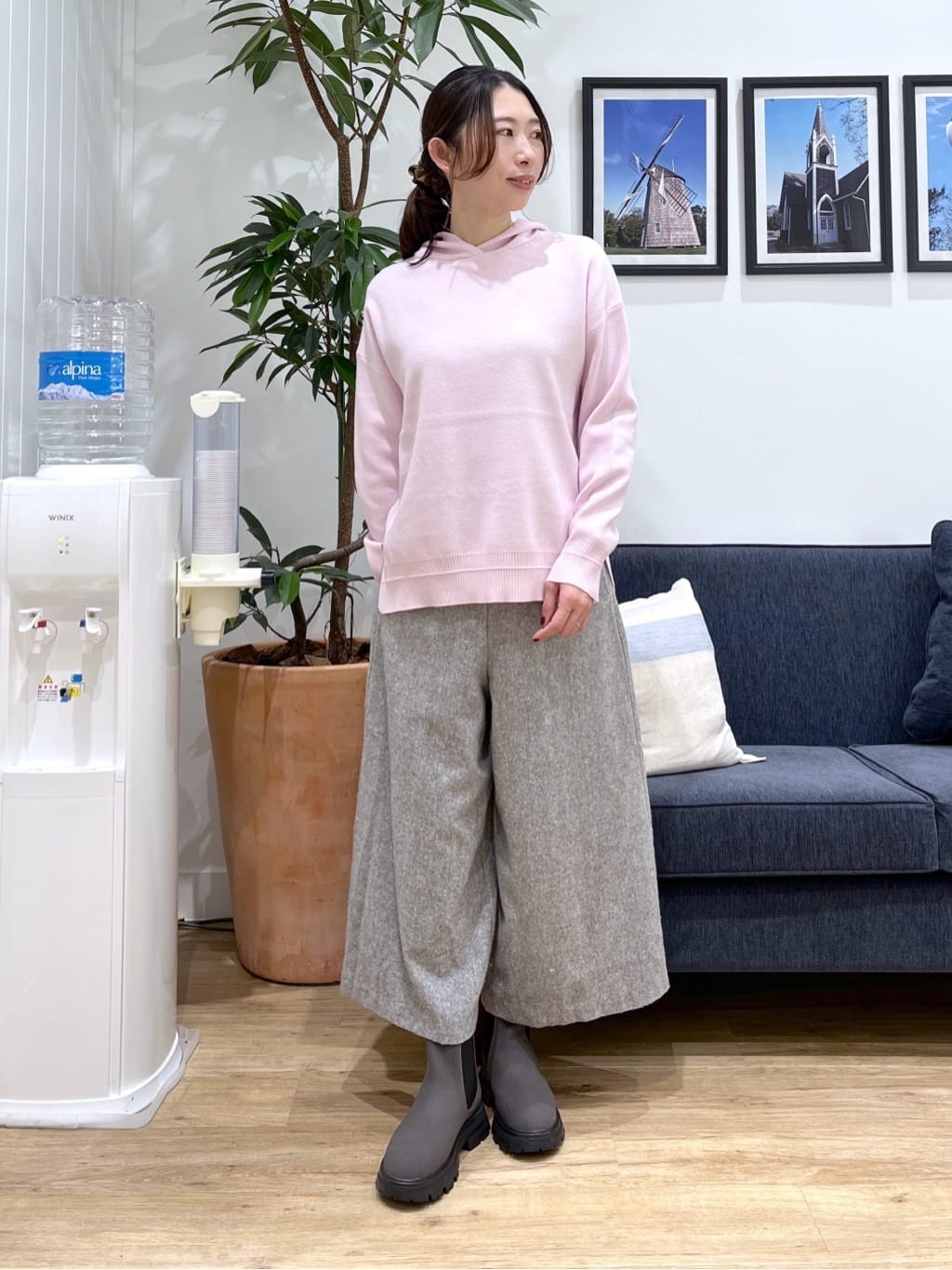 canaさんの「Dessin｜【撥水・2WAY】ミュラーダウンコートロング丈」を使ったコーディネート