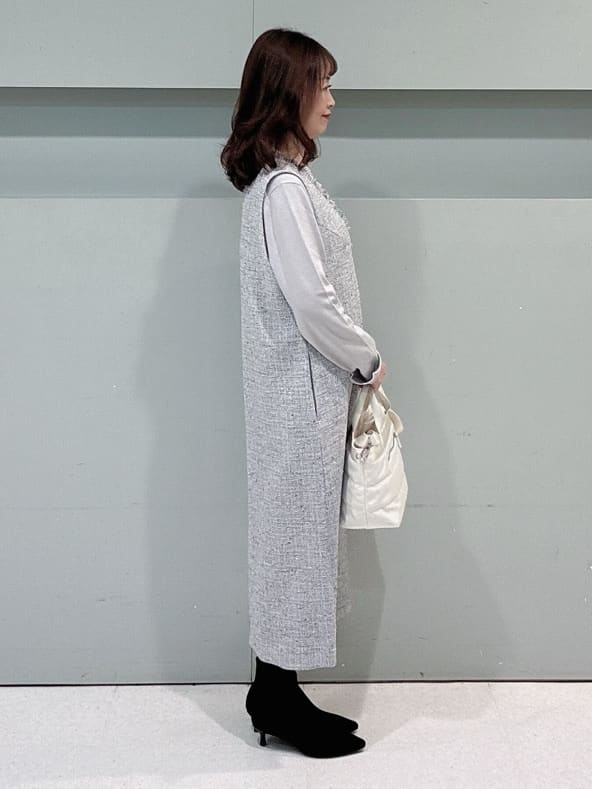 makiさんの「UNTITLED｜【アンサンブル可/洗える】ウォームスパンニット」を使ったコーディネート
