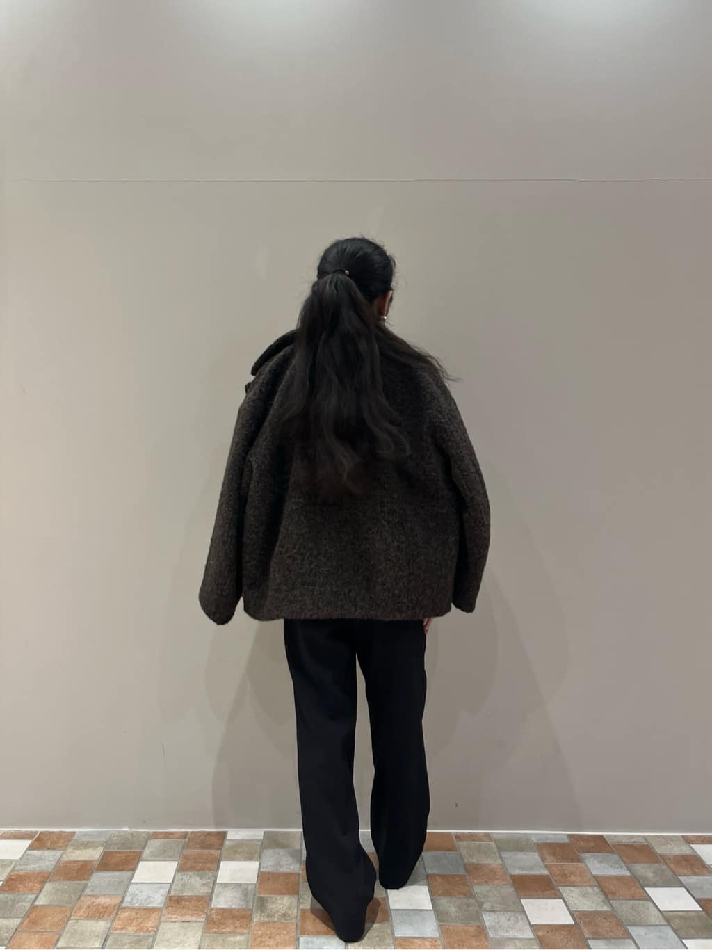 Uminoさんの「INDIVI｜Timeless｜ストレートフレアパンツ」を使ったコーディネート
