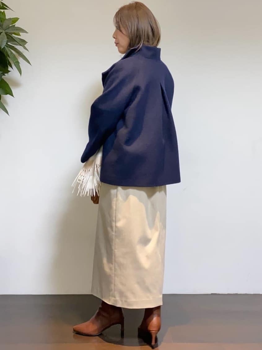 tomoさんの「UNTITLED｜【洗える】スポンディッシュ ケーブル柄ニット」を使ったコーディネート