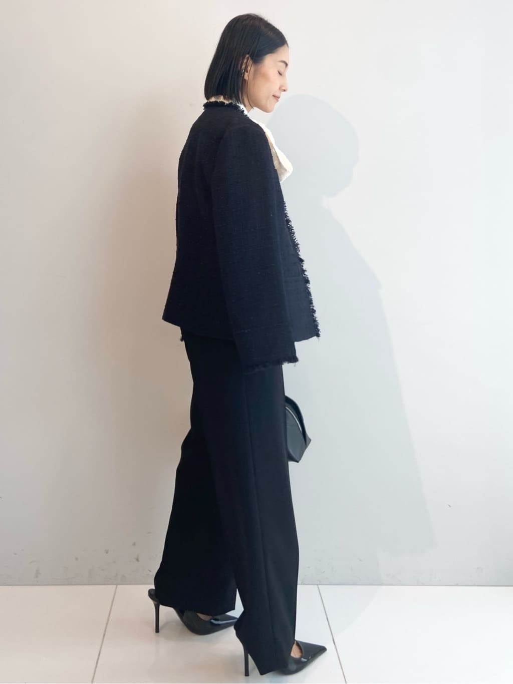 AYAさんの「UNTITLED｜【仕事着/スーツ】ファンシーツイード ジャケット」を使ったコーディネート