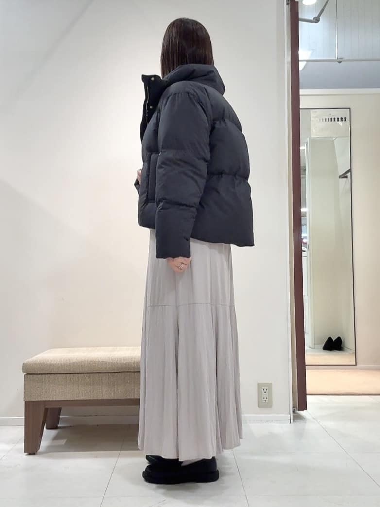 YUIさんの「UNTITLED｜【洗える】モックネックミラノリブニット」を使ったコーディネート