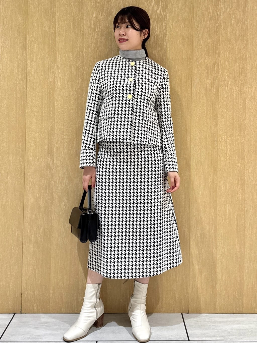 nanaさんの「UNTITLED｜【セットアップ可能】クラシックチドリ ジャケット」を使ったコーディネート