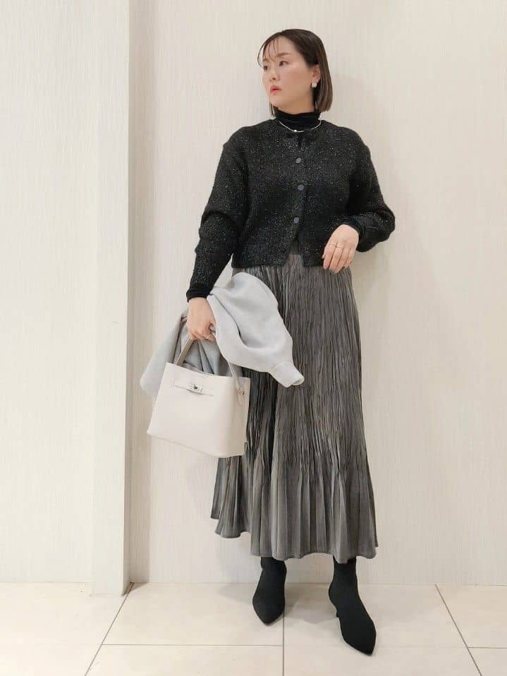naokoさんの「UNTITLED｜【着回しが効く／オンオフアウター】ウールショートコート」を使ったコーディネート