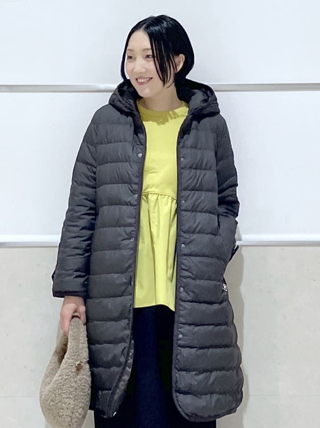 eriko さんの「Dessin｜【撥水・2WAY】ミュラーダウンコートロング丈」を使ったコーディネート