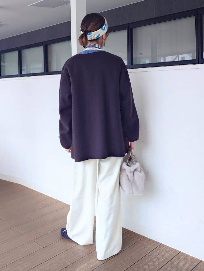 MUTSUKOさんの「UNTITLED｜【ミディ丈/軽やか】セミラグランリバー コート」を使ったコーディネート