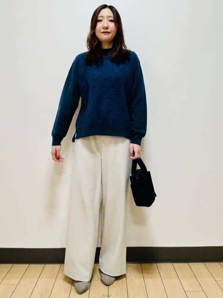 miiiさんの「Reflect｜アーガイル柄ハイネックニット」を使ったコーディネート