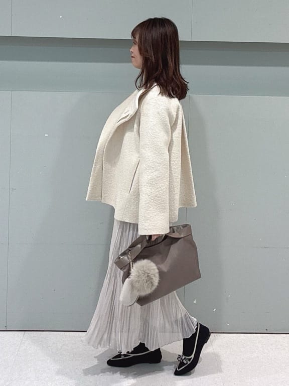 makiさんの「UNTITLED｜【8色展開/洗える】ウールカシミヤ ハイネックニット」を使ったコーディネート