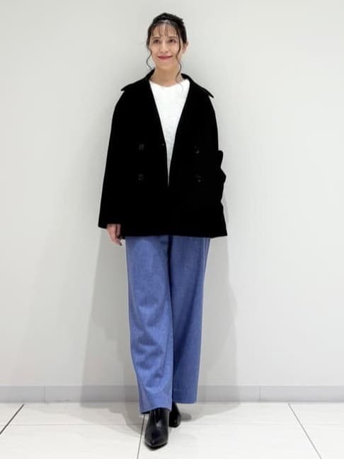 kayoさんの「INDIVI｜【洗える】エアリーシャギートップス」を使ったコーディネート