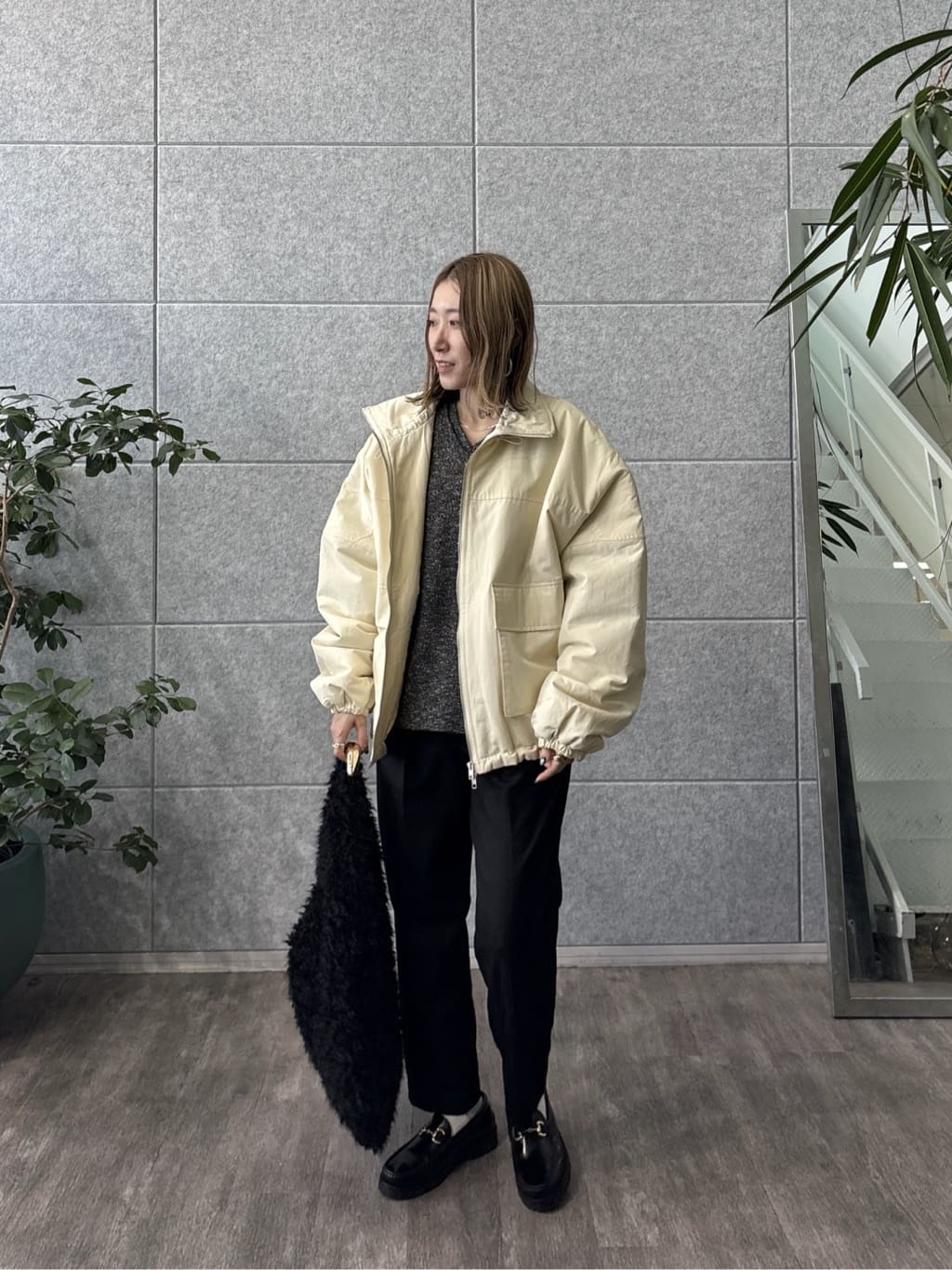 kotakiさんの「INDIVI｜【再入荷】ビッグポケット中綿フォルムコート」を使ったコーディネート
