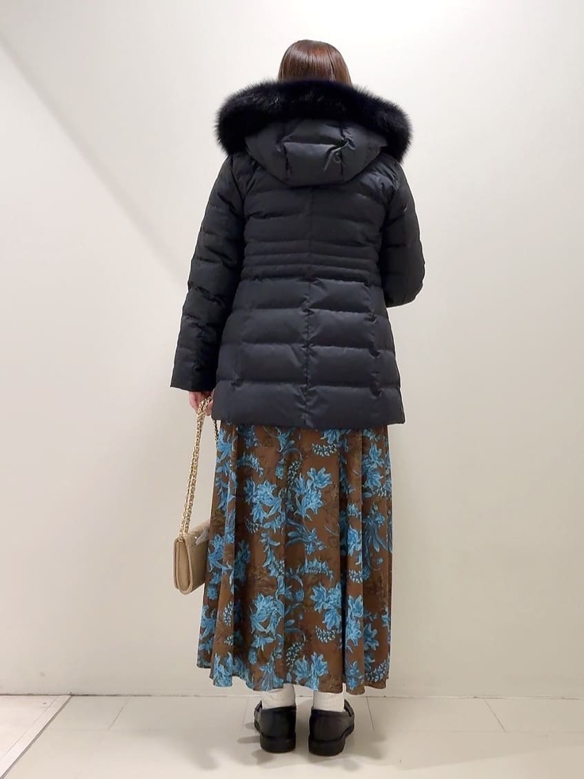 YUIさんの「UNTITLED｜【大人な品格/ふわふわニット】フォックスカシミヤ コクーンニット」を使ったコーディネート