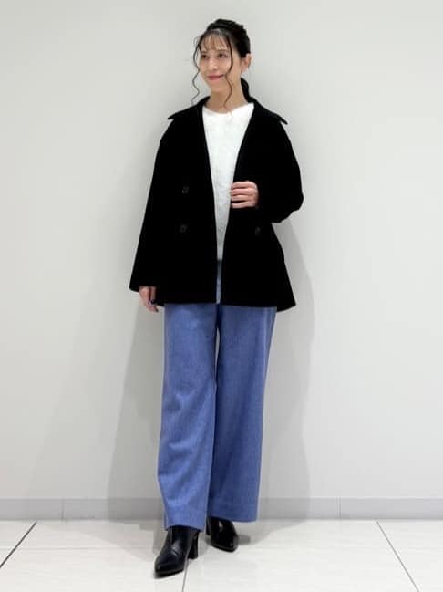 kayoさんの「INDIVI｜【洗える】エアリーシャギートップス」を使ったコーディネート