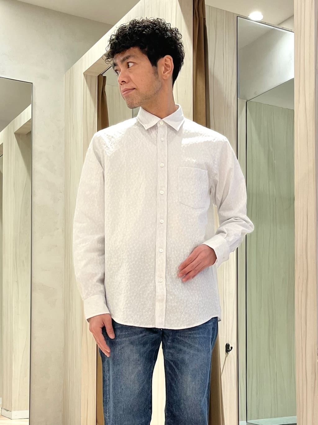 URAさんの「TAKEO KIKUCHI｜【3WAY】グレンチェック ダウンライナー ブルゾン」を使ったコーディネート