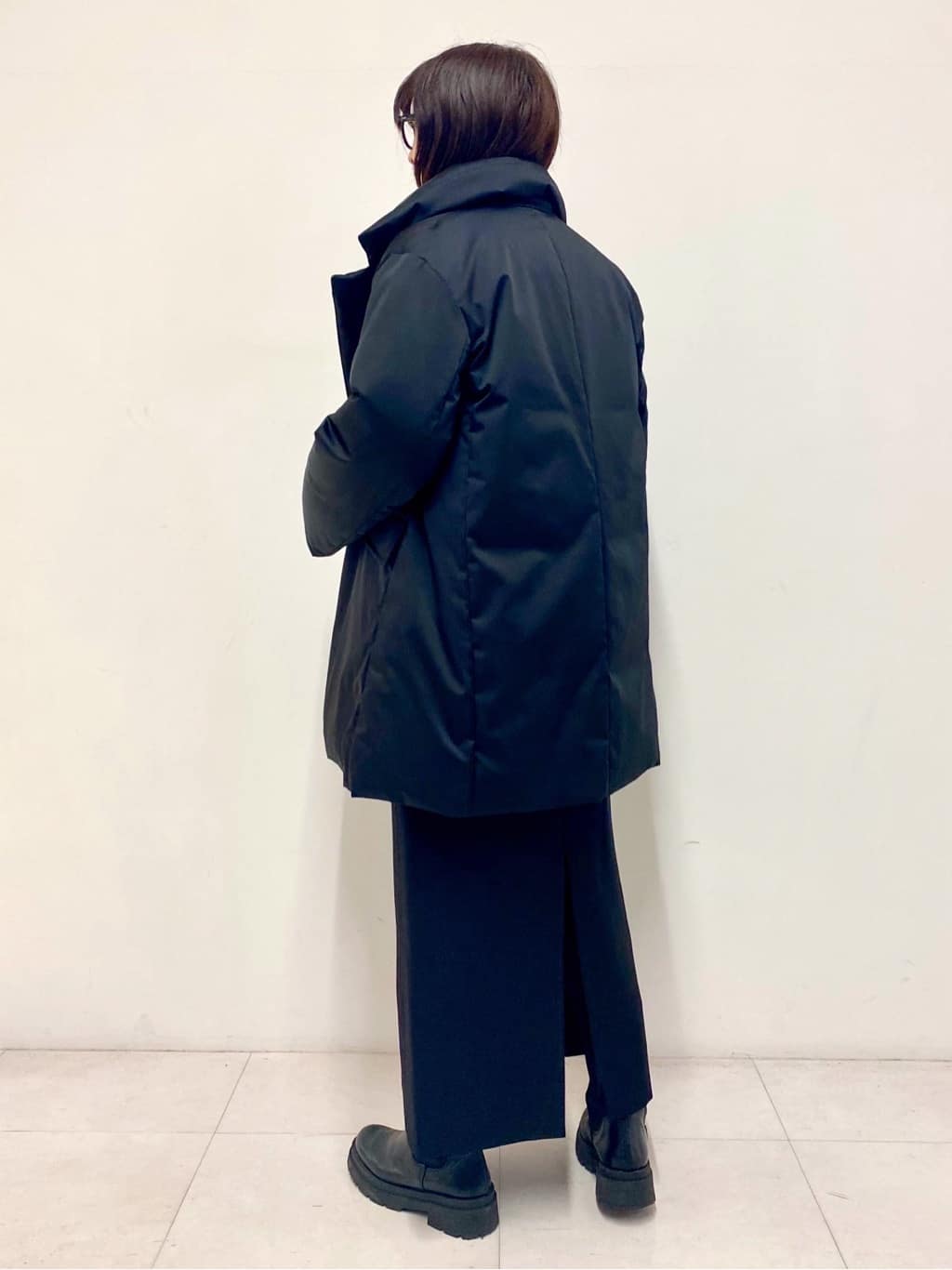 Sawaguchiさんの「DRESSTERIOR｜【洗える/シアー素材】シアードットベルスリーブカットソー」を使ったコーディネート