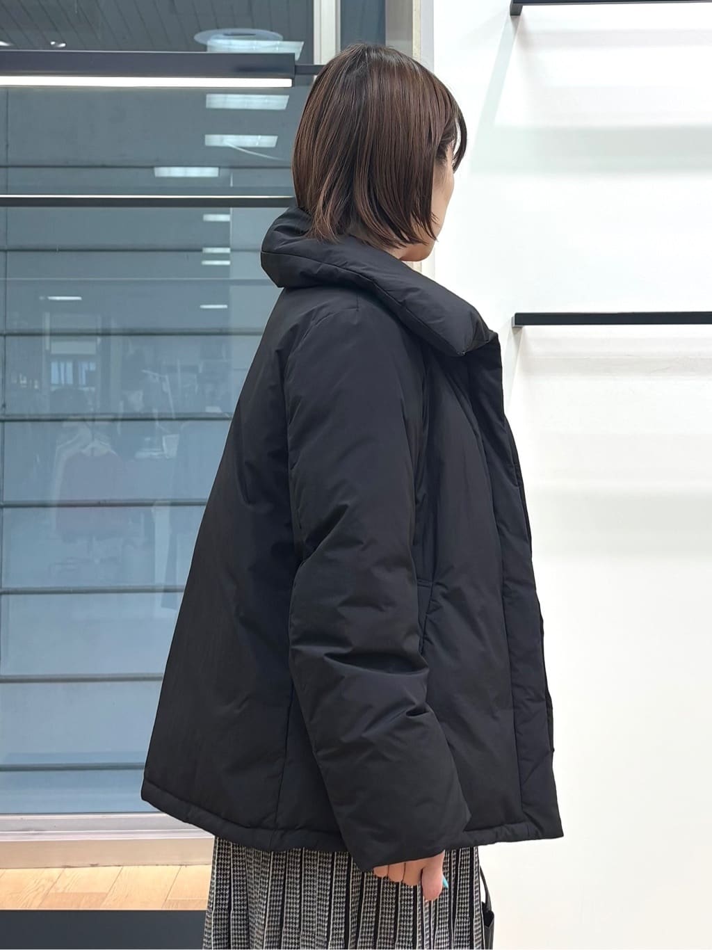 asamiさんの「INDIVI｜【カシミヤ混】ミドルゲージ ハイネックニット」を使ったコーディネート
