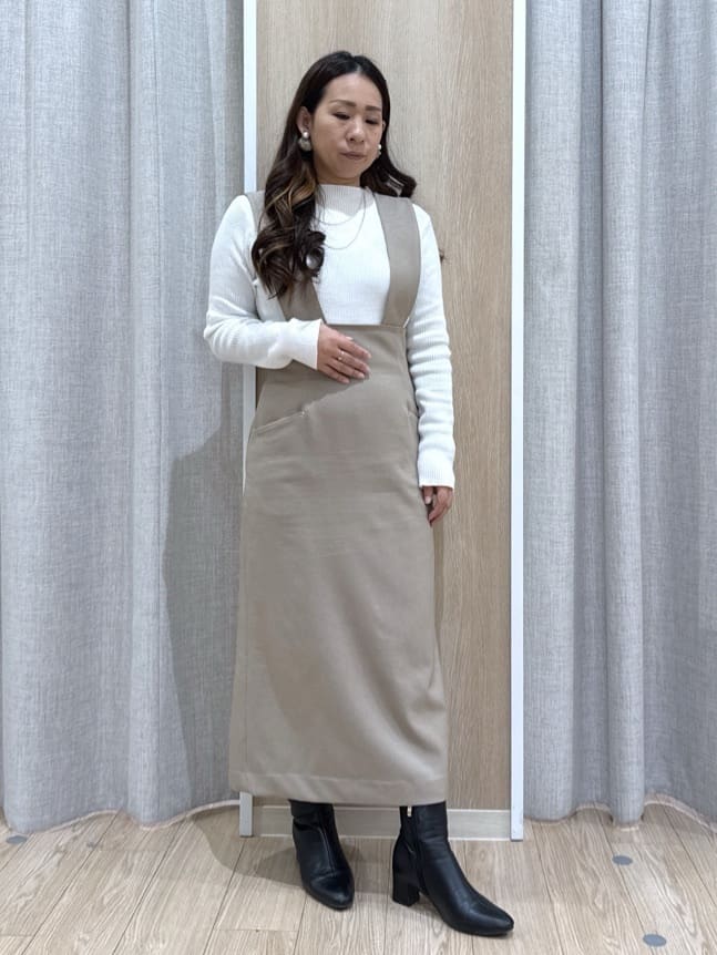 sachiさんの「grove｜クラシカルな佇まい 大人のステンカラーロングコート」を使ったコーディネート