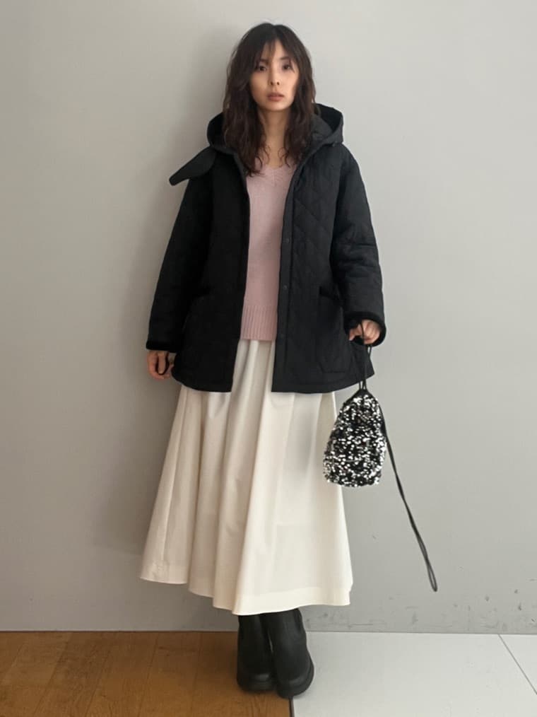 misaさんの「DRESSTERIOR｜【otonaMUSE5月号掲載/ウォッシャブル】タックギャザー スカート」を使ったコーディネート