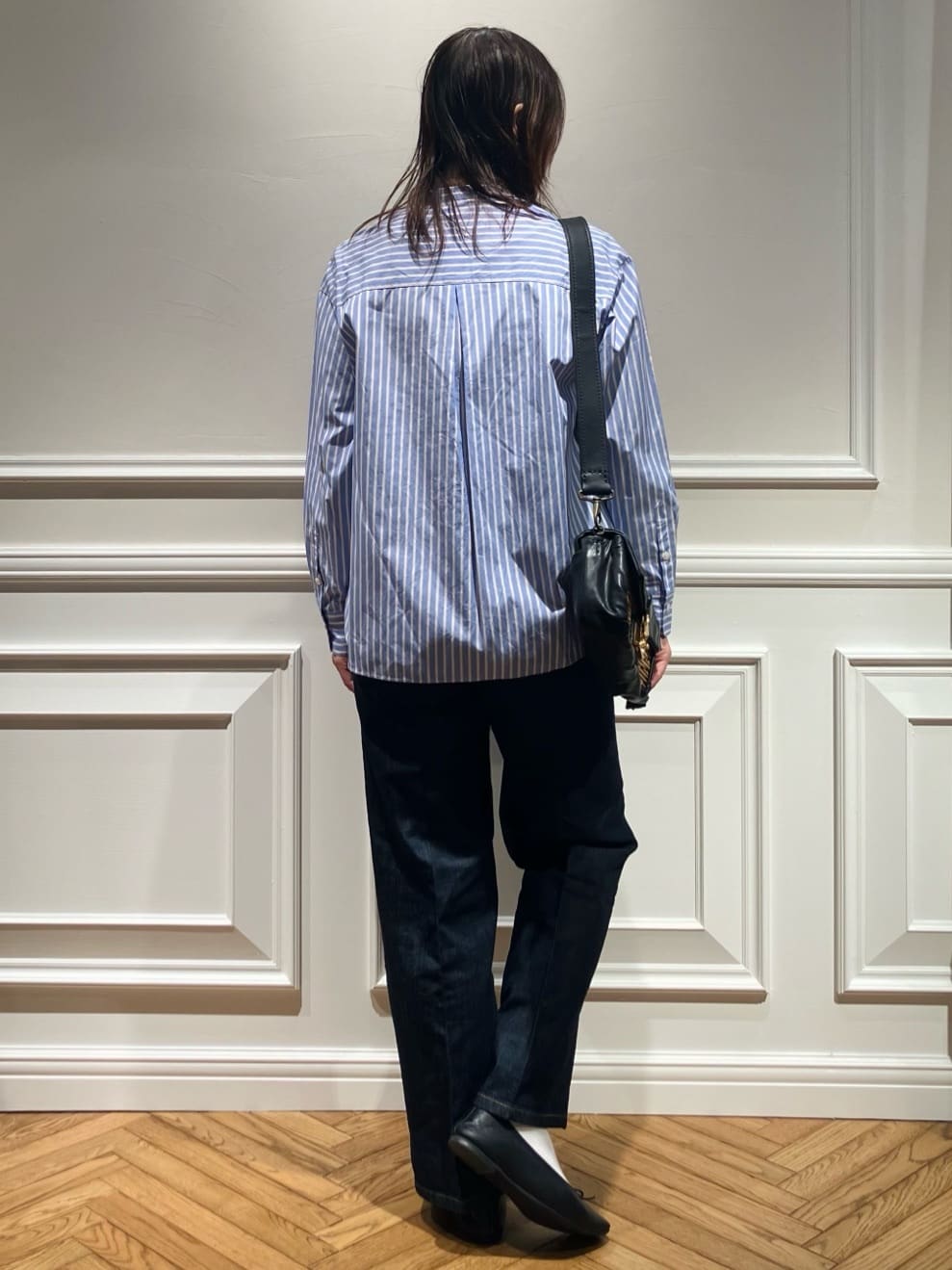 TSUKUIさんの「DRESSTERIOR｜【otonaMUSE5月号掲載】センタープレス ワイドストレートデニム」を使ったコーディネート
