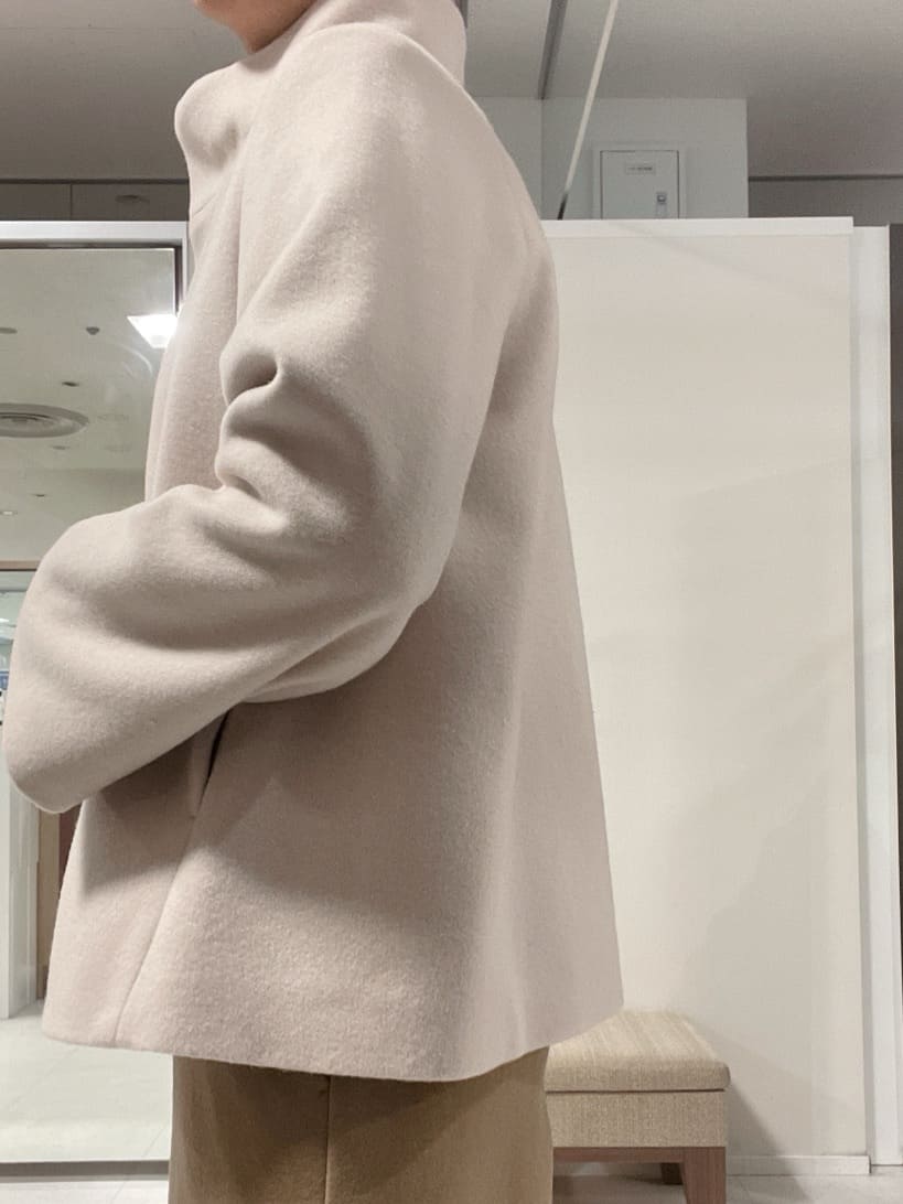 IWAMOさんの「UNTITLED｜【重ね着もおすすめ/洗える】ウールカシミヤ クルーネックニット」を使ったコーディネート