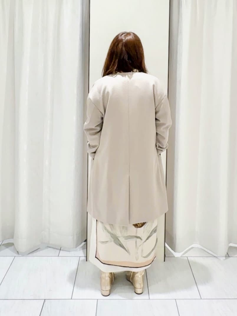 ʏᴜᴋɪᴋᴏさんの「UNTITLED｜【大人な品格/ふわふわニット】フォックスカシミヤ コクーンニット」を使ったコーディネート