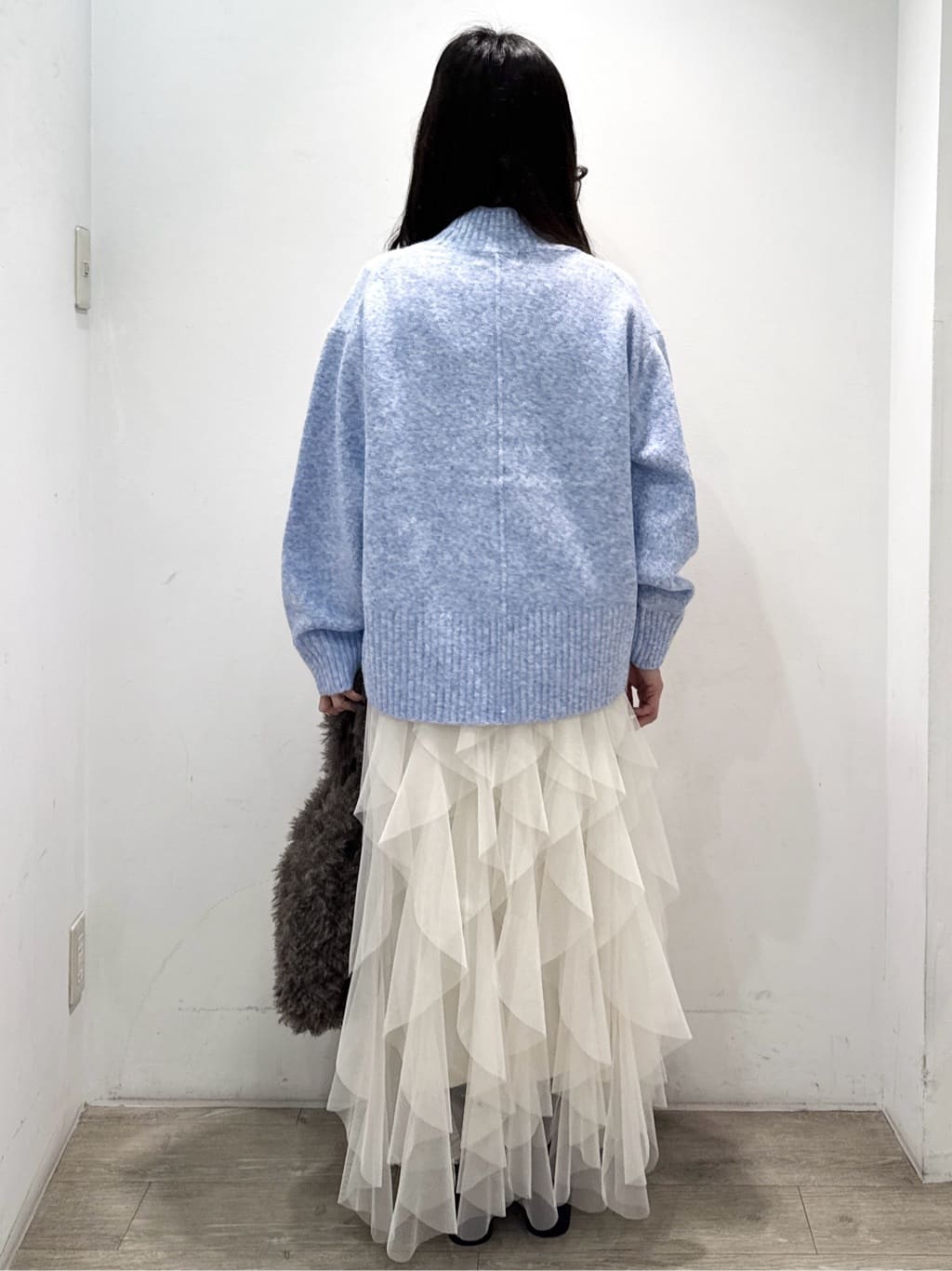 yuicciさんの「OPAQUE.CLIP｜ふわふわハイネックニット【洗濯機OK】」を使ったコーディネート