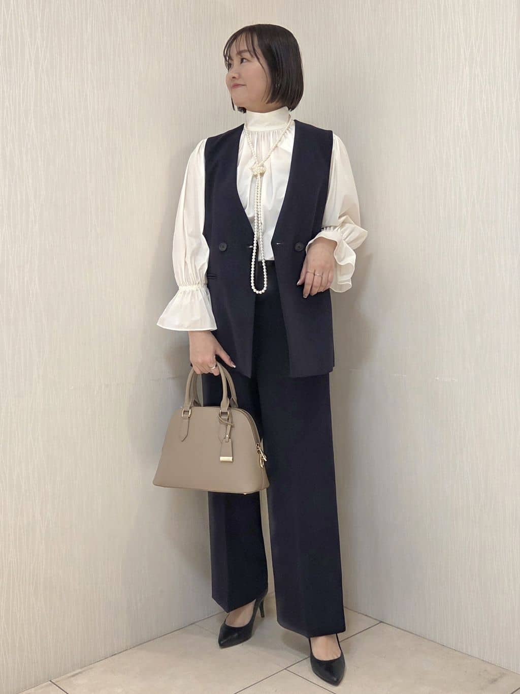 naokoさんの「UNTITLED｜【スタイリッシュ／オンオフ兼用】ウールチェスターコート」を使ったコーディネート