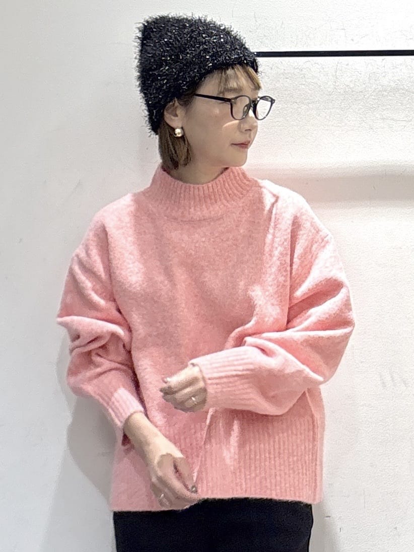 たけねぇさんの「OPAQUE.CLIP｜ふわふわハイネックニット【洗濯機OK】」を使ったコーディネート