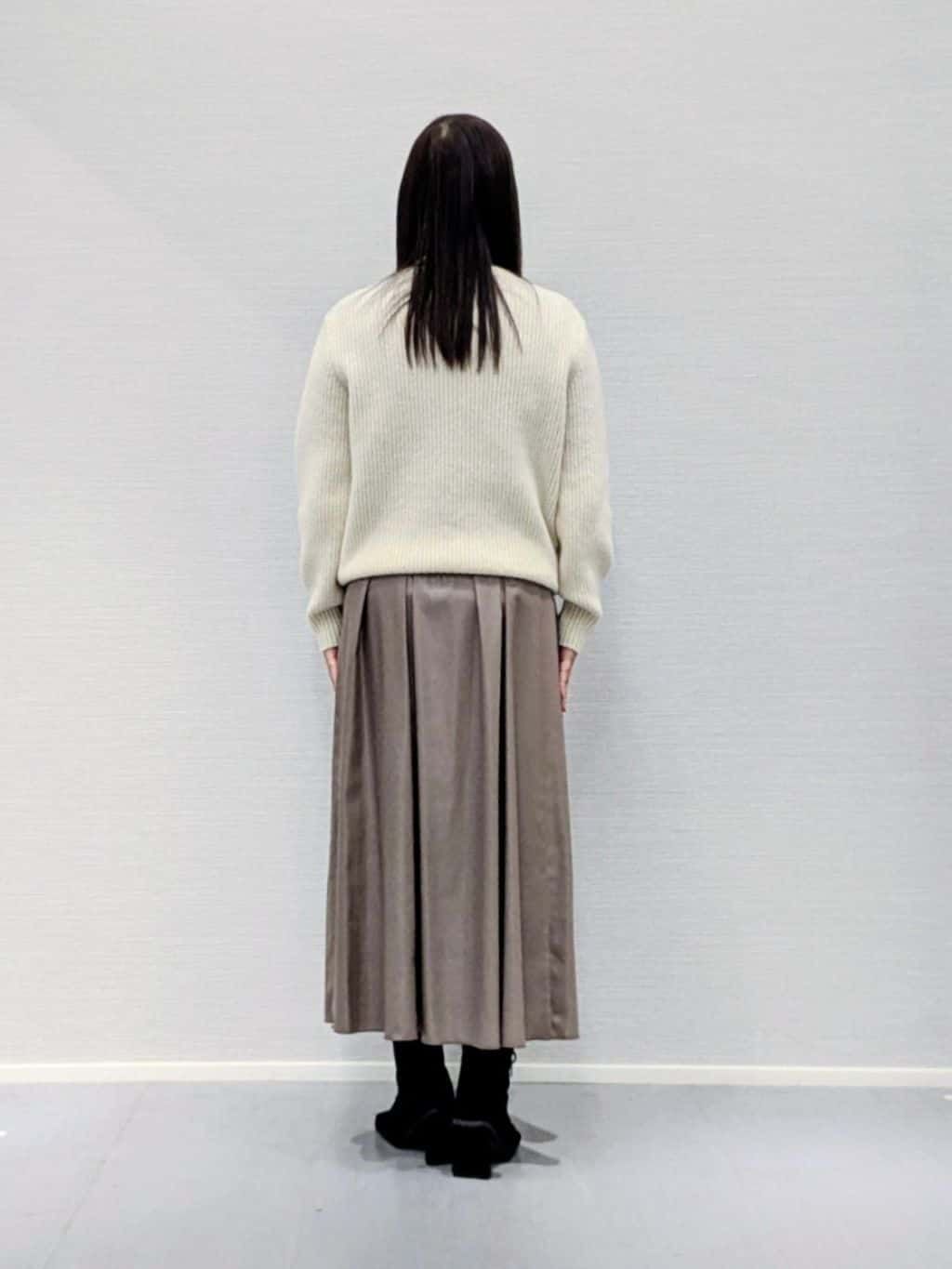 makkyさんの「UNTITLED｜【手洗い可／日本製】ケーブルニット」を使ったコーディネート