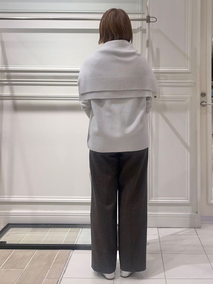 AKKOさんの「UNTITLED｜【8色展開/洗える】ウールカシミヤ ハイネックニット」を使ったコーディネート
