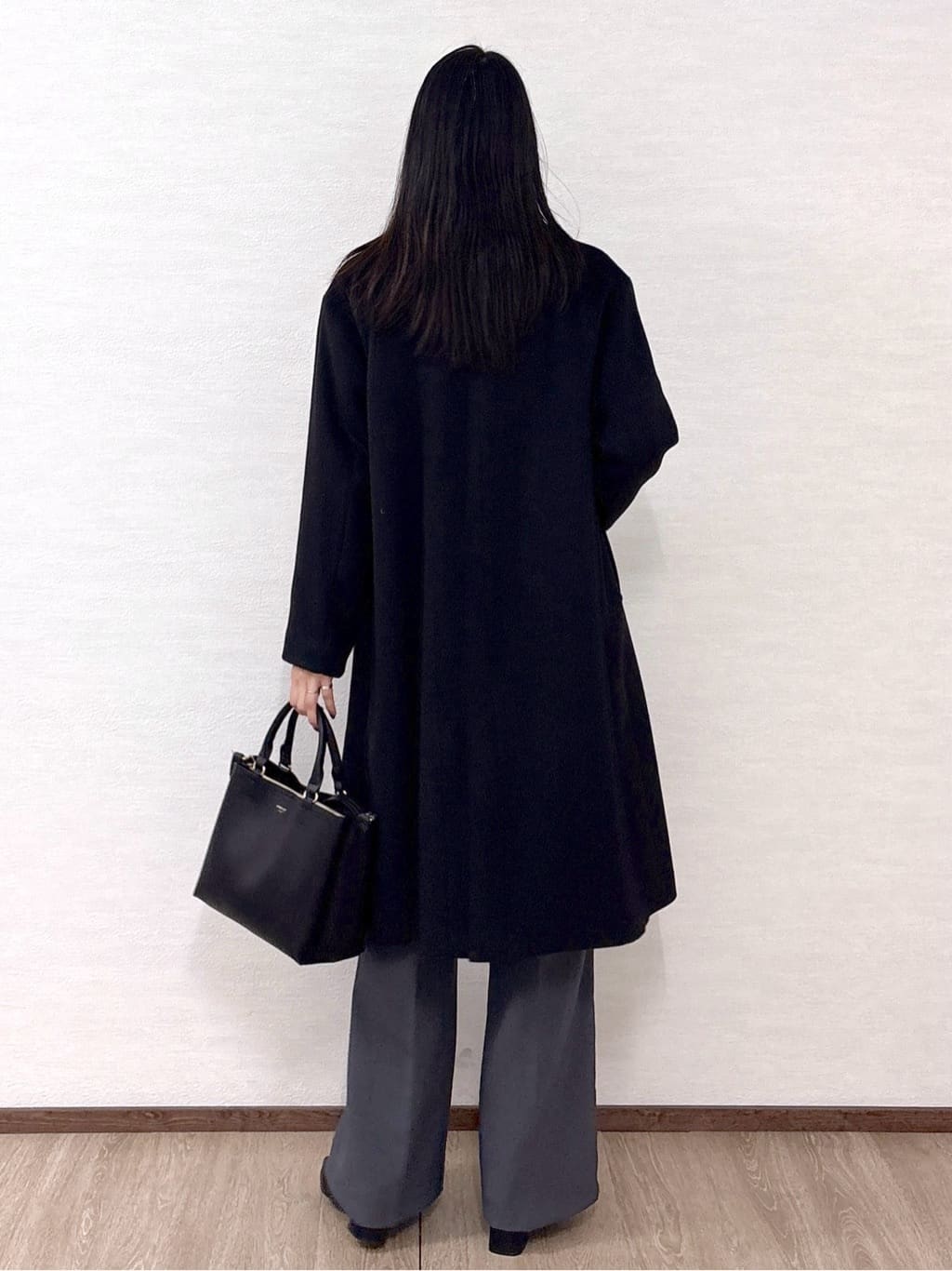 sachikoさんの「OPAQUE.CLIP｜カシミヤブレンドウールチェスターコート」を使ったコーディネート