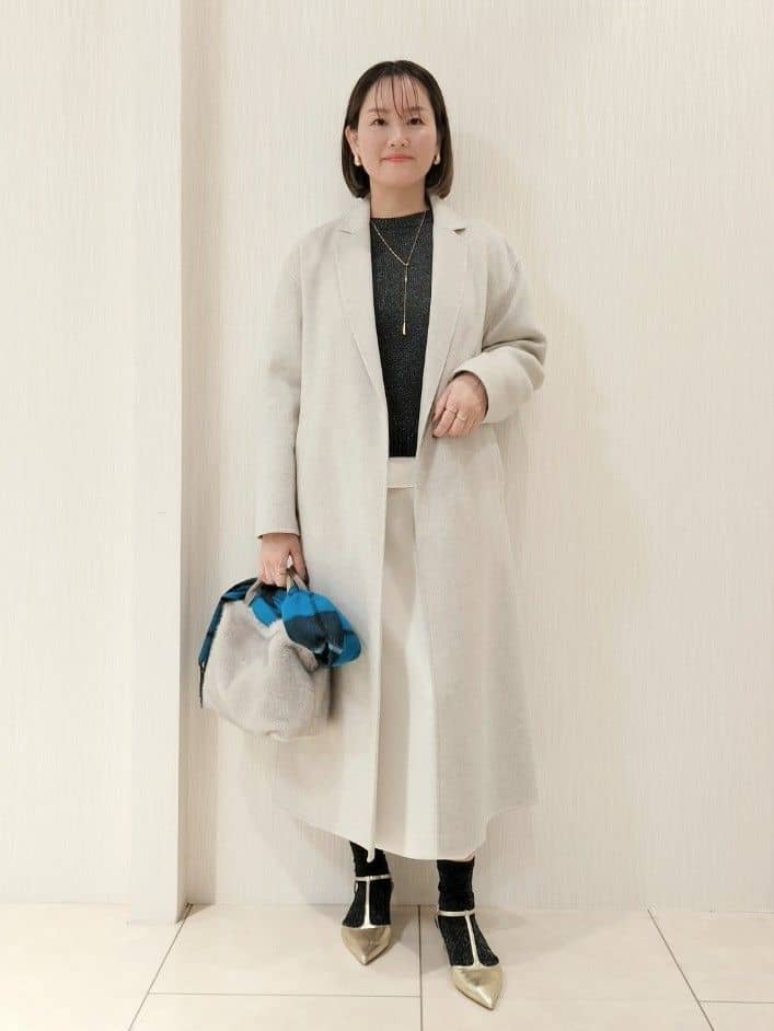 naokoさんの「UNTITLED｜【ロング丈/軽やか】テーラード　リバーコート」を使ったコーディネート