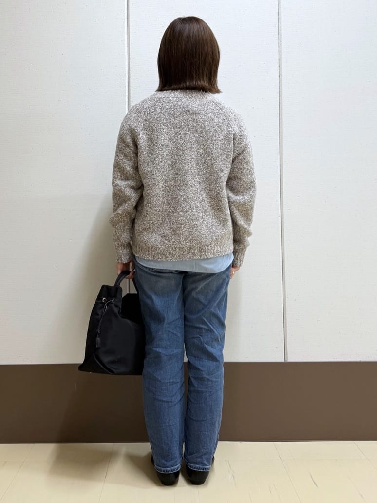 Rikoさんの「INDIVI｜【コットン】シャツ切り替えカットソー」を使ったコーディネート