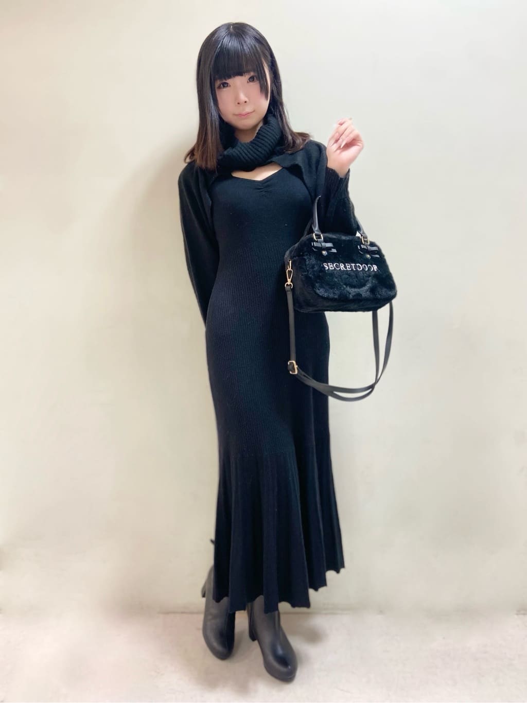 kanaさんの「ESPERANZA｜バックリボンレースアップブーツ」を使ったコーディネート