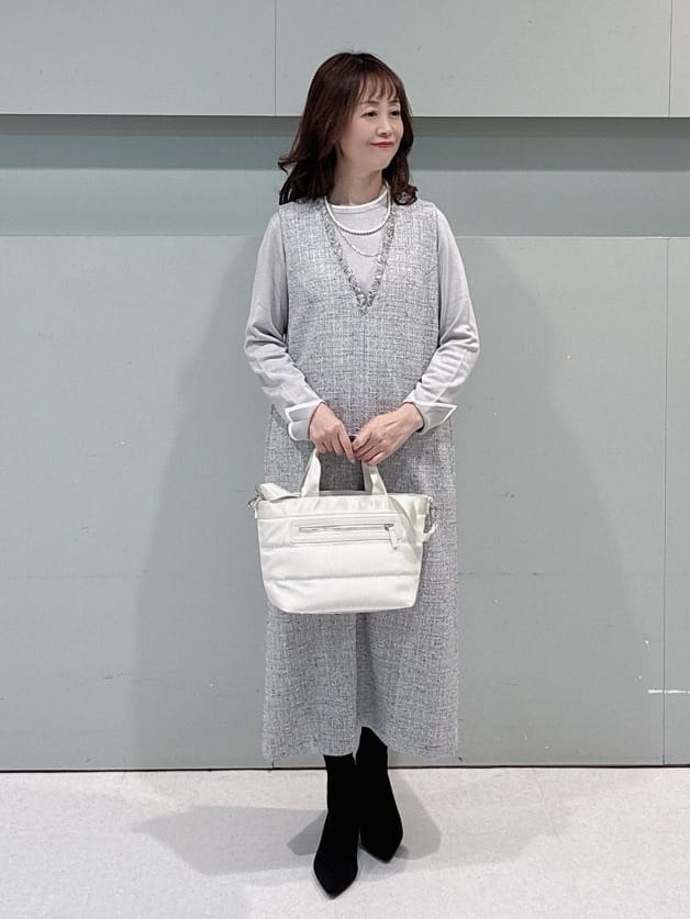 makiさんの「UNTITLED｜【アンサンブル可/洗える】ウォームスパンニット」を使ったコーディネート