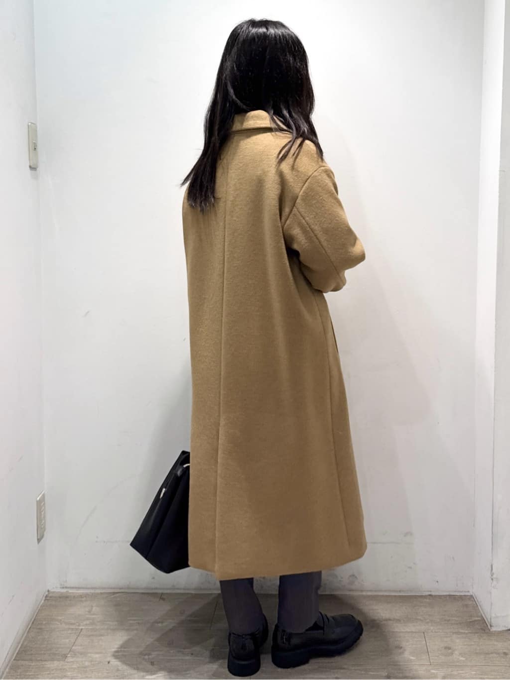 yuicciさんの「OPAQUE.CLIP｜カシミヤブレンドウールチェスターコート」を使ったコーディネート