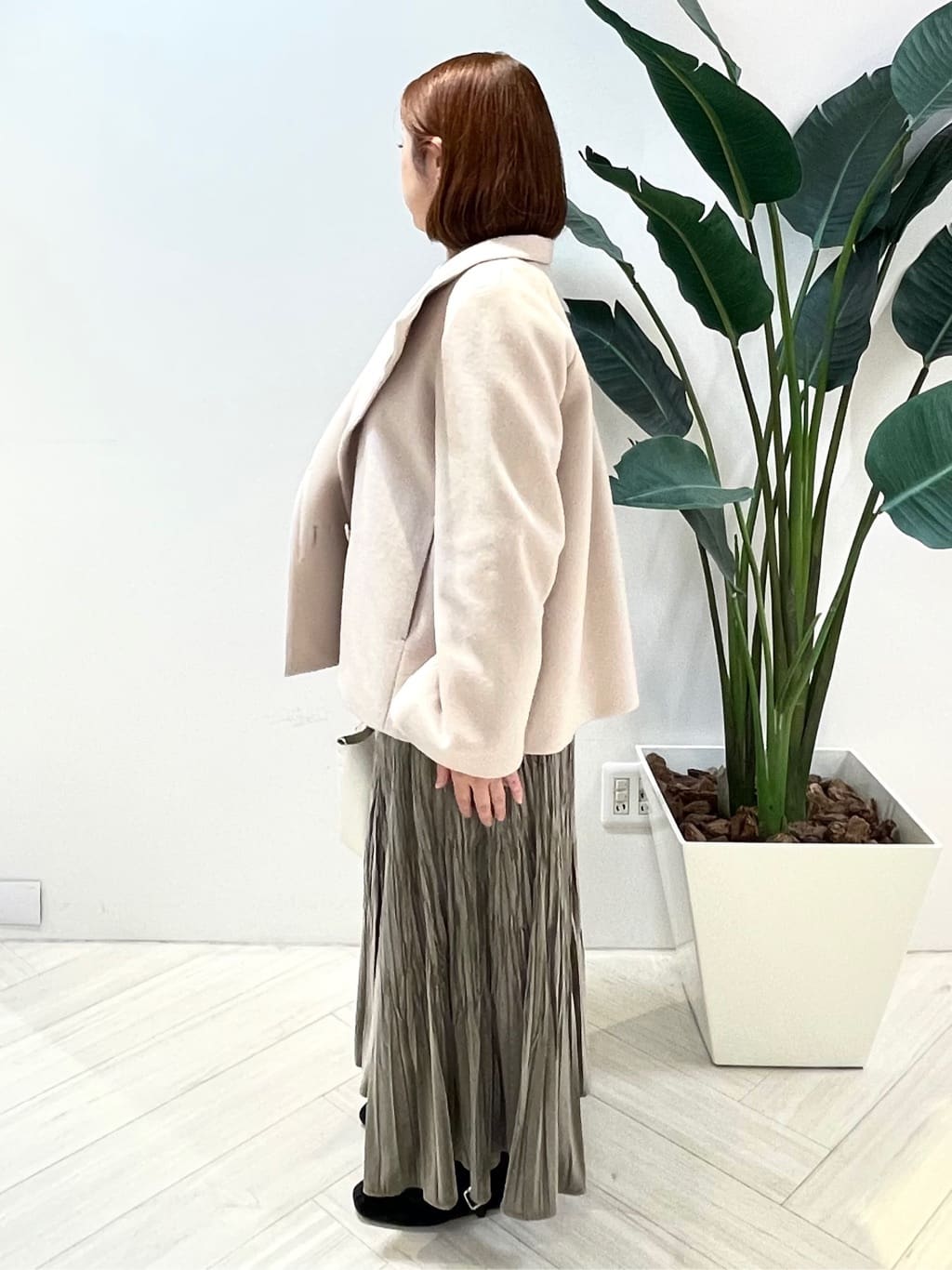 Tomoさんの「UNTITLED｜【洗える】スポンディッシュ ケーブル柄ニット」を使ったコーディネート