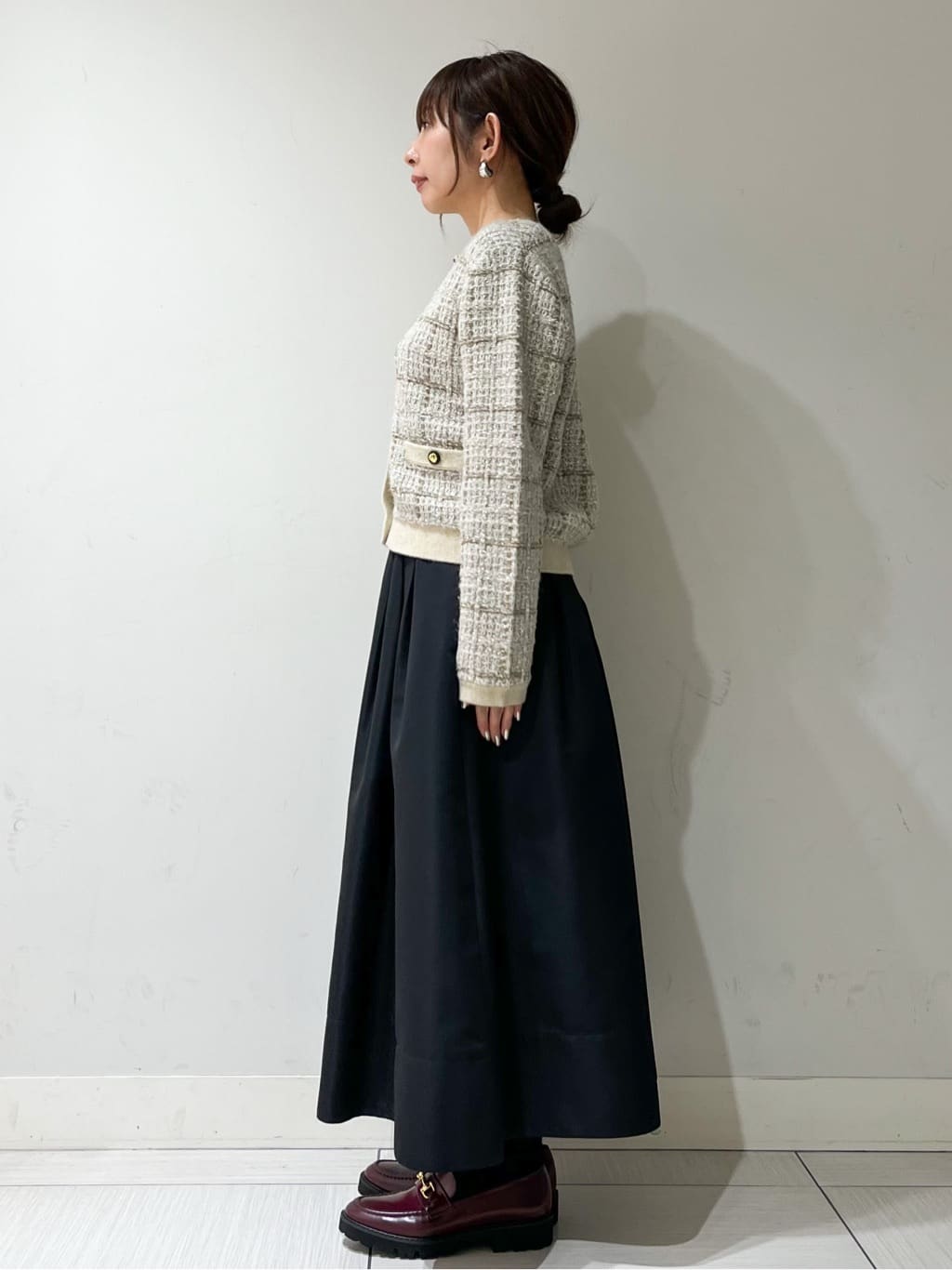じゅんさんの「DRESSTERIOR｜【日本製/軽量/本革】ビットローファー」を使ったコーディネート