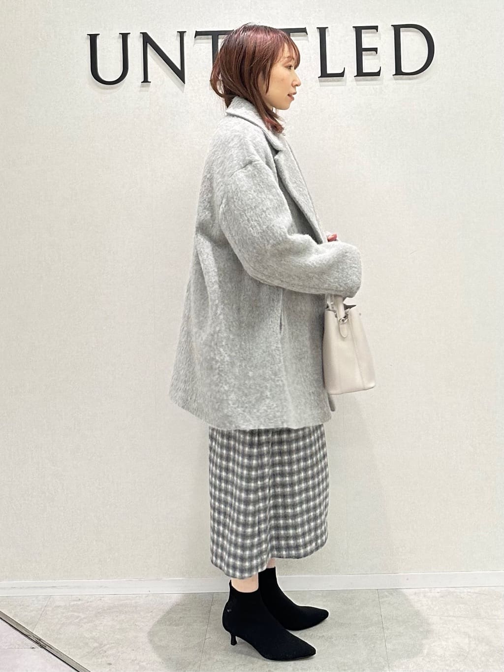 Miwaさんの「UNTITLED｜【大人な品格/ふわふわニット】フォックスカシミヤ コクーンニット」を使ったコーディネート