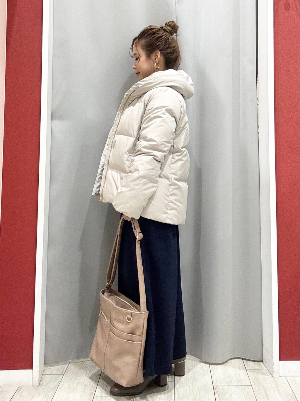 shioさんの「SHOO･LA･RUE｜【洗濯機可/S-LL】体型カバーにも ガウチョパンツ」を使ったコーディネート
