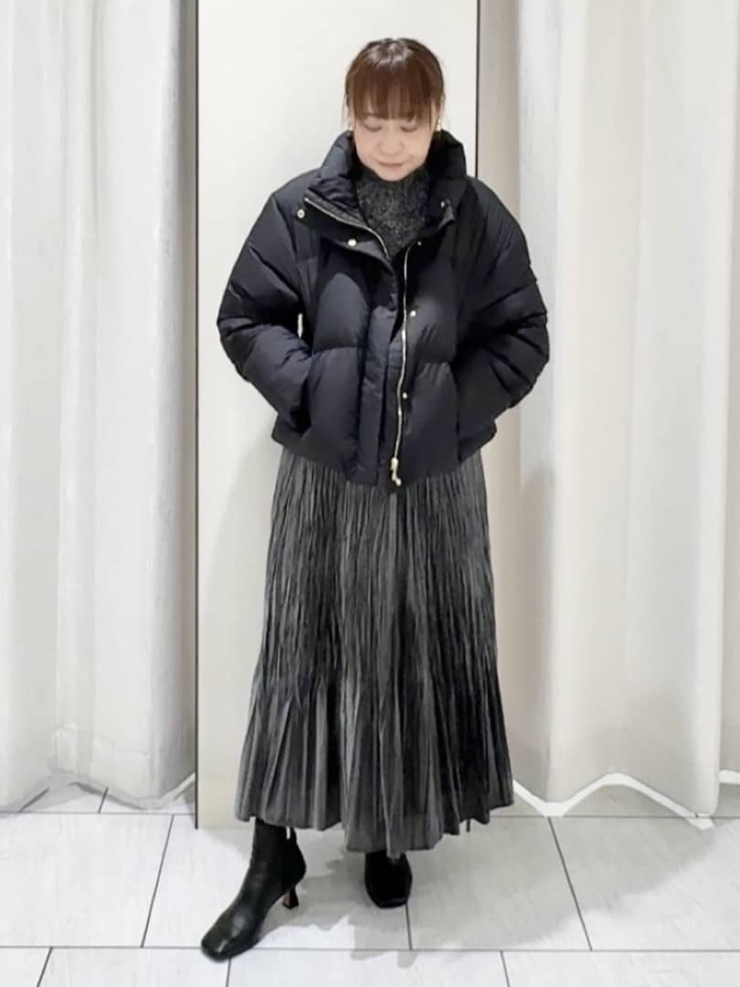 ʏᴜᴋɪᴋᴏさんの「UNTITLED｜【トレンド/撥水機能/防寒】ショートダウンコート」を使ったコーディネート