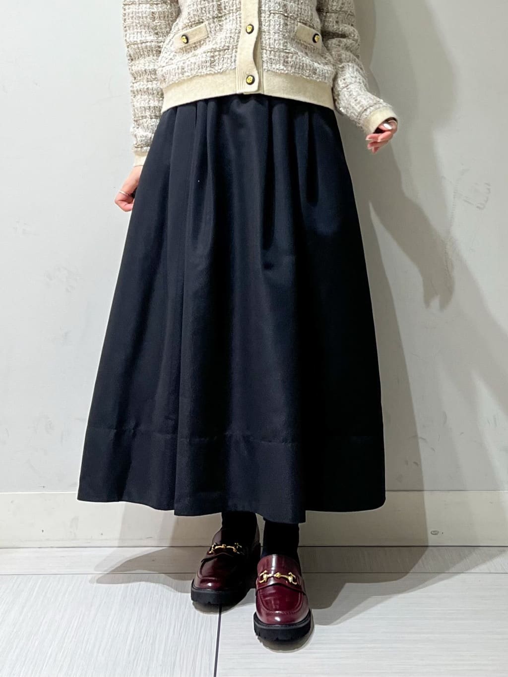 じゅんさんの「DRESSTERIOR｜【日本製/軽量/本革】ビットローファー」を使ったコーディネート