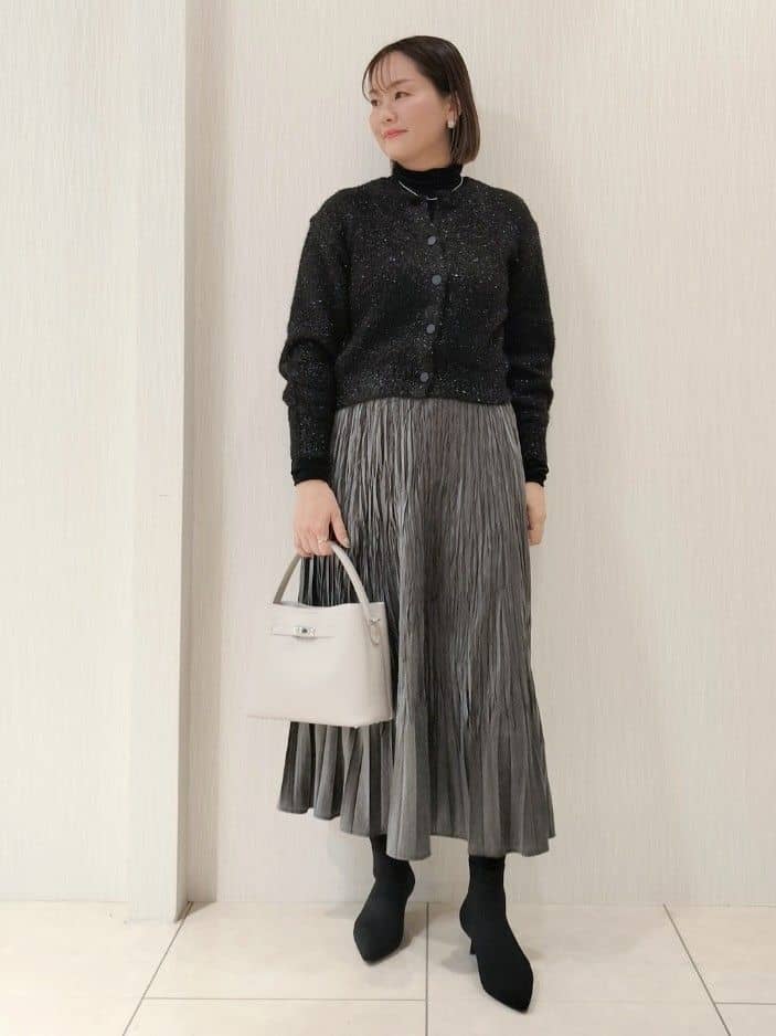 naokoさんの「UNTITLED｜【着回しが効く／オンオフアウター】ウールショートコート」を使ったコーディネート