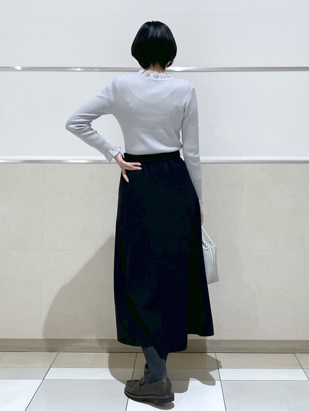 eriko さんの「Dessin｜【撥水・2WAY】ミュラーダウンコートミドル丈」を使ったコーディネート