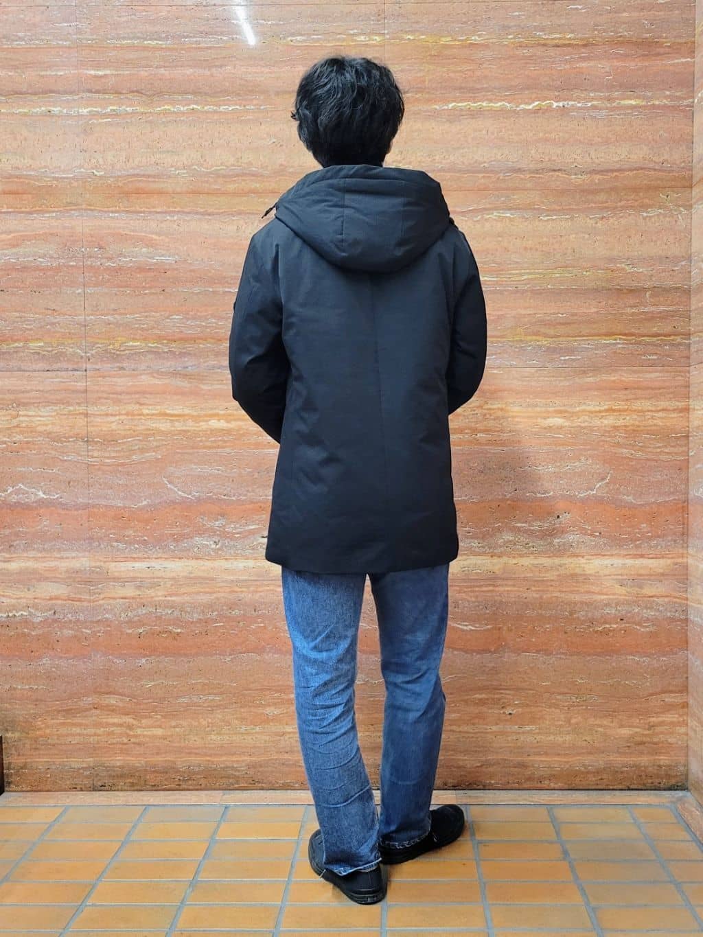 piroyaさんの「TAKEO KIKUCHI｜【None Of Stress】ストレッチ ダウンブルゾン」を使ったコーディネート