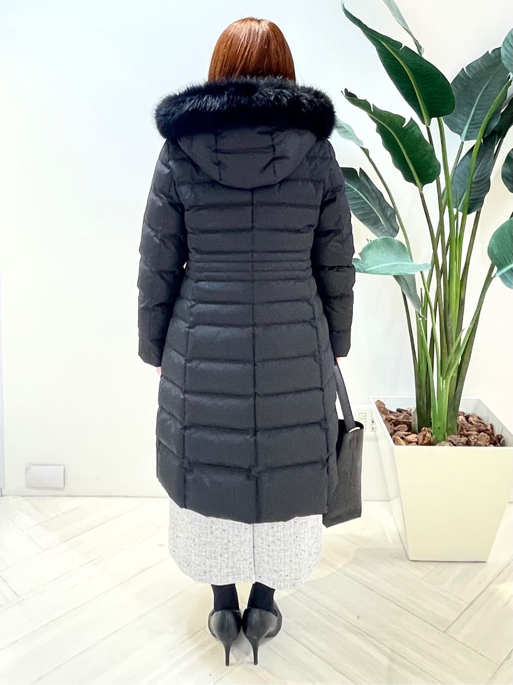Tomoさんの「UNTITLED｜【はっ水機能/フード取り外し可/防寒】ロングダウンコート」を使ったコーディネート