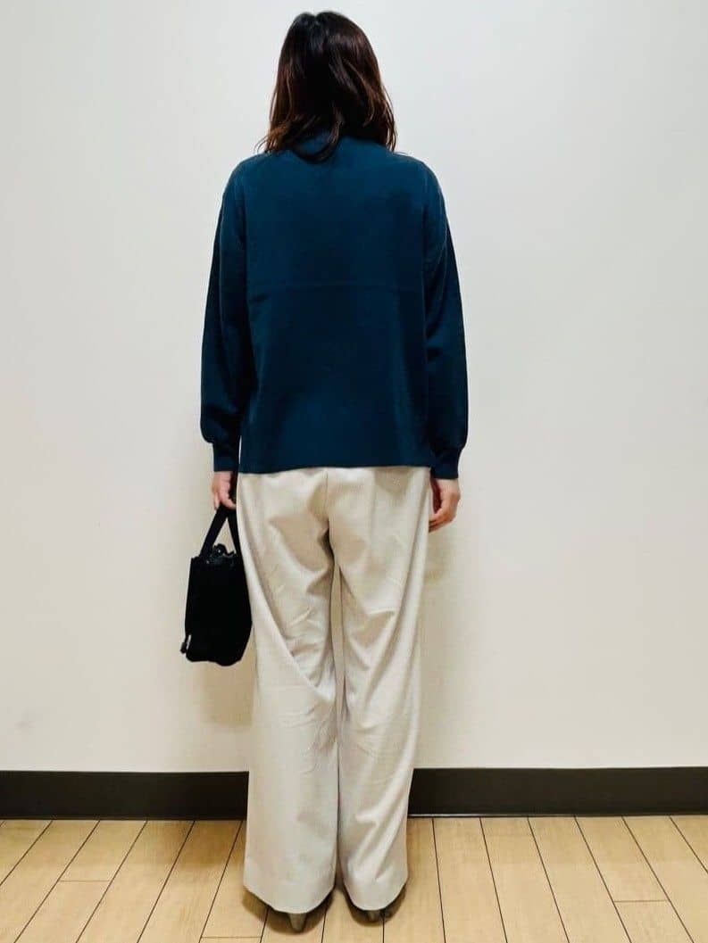 miiiさんの「Reflect｜アーガイル柄ハイネックニット」を使ったコーディネート