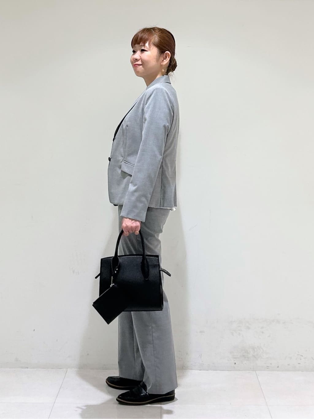 tsuyuさんの「INDIVI｜【超軽量／蓄熱】ライトパフチェスターコート」を使ったコーディネート